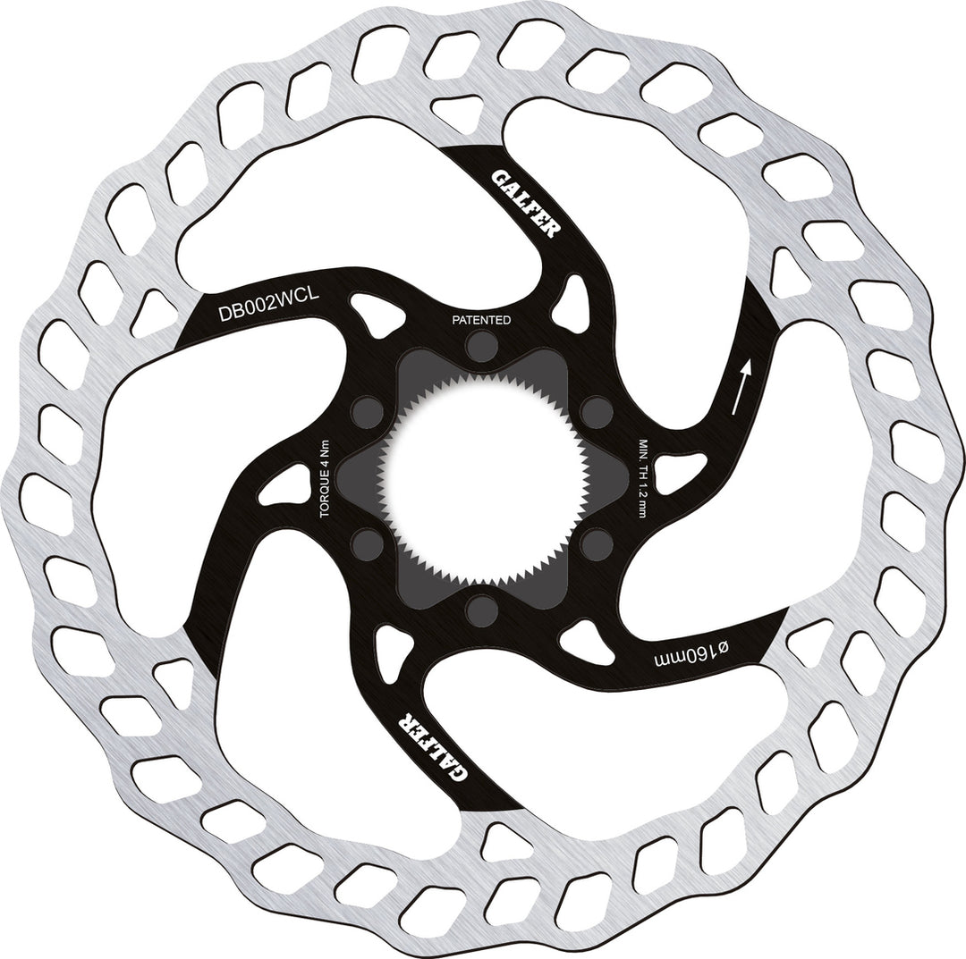 Galfer Wave Disc Fixed Centerlock 180 x 1.8mm