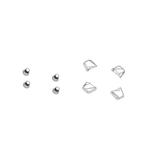Sram Force AXS D1 2X Chainring Bolt Kit Black