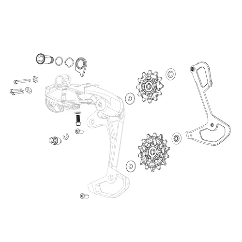 Sram X0 T-Type Full Cage Replacement Kit