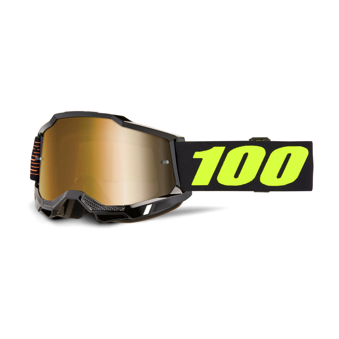 100% Accuri 2 Fairbanks Mirror True Gold Goggles