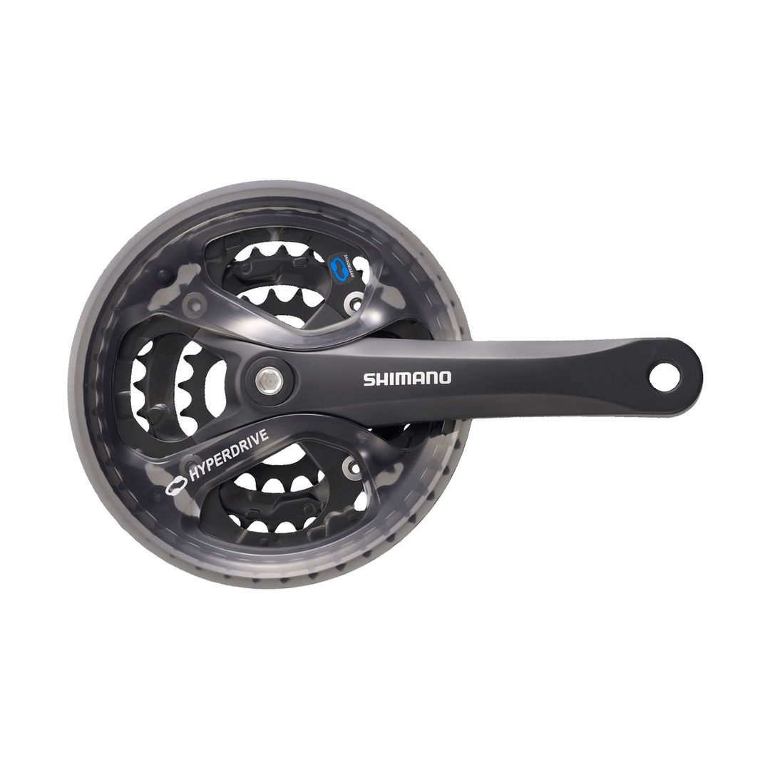 Shimano FC-M361 175mm 48-38-28 Crankset Black