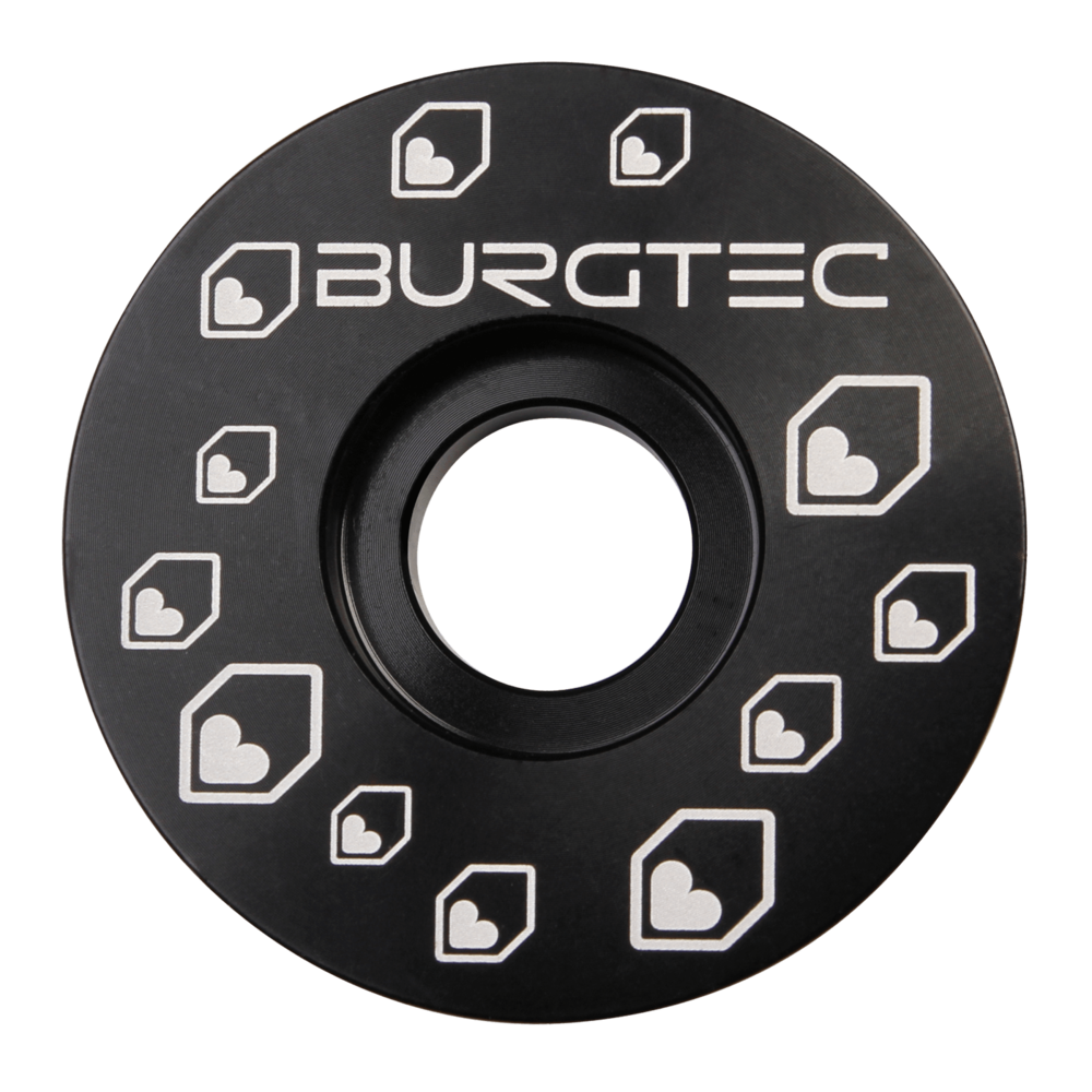 Burgtec Stem Top Cap W/O Bolt Black