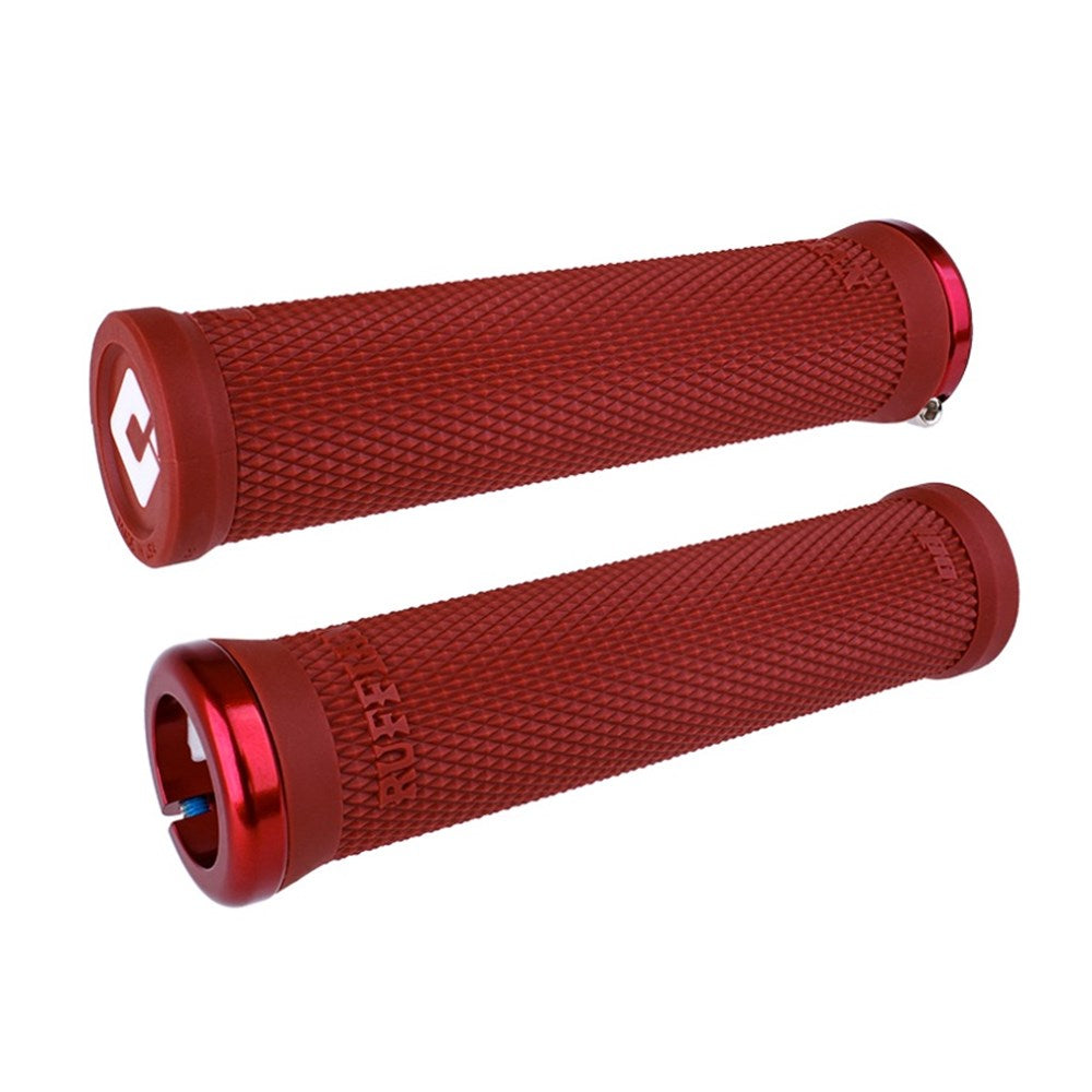 ODI Ruffian V2.1 Lock-on Grip 135mm Dark Red