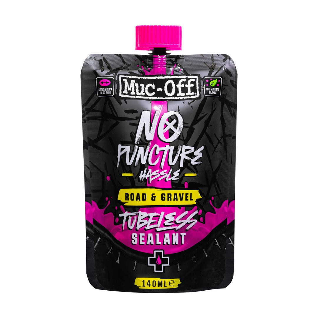 Muc-Off No Punctures Road & Gravel Sealant 140ml