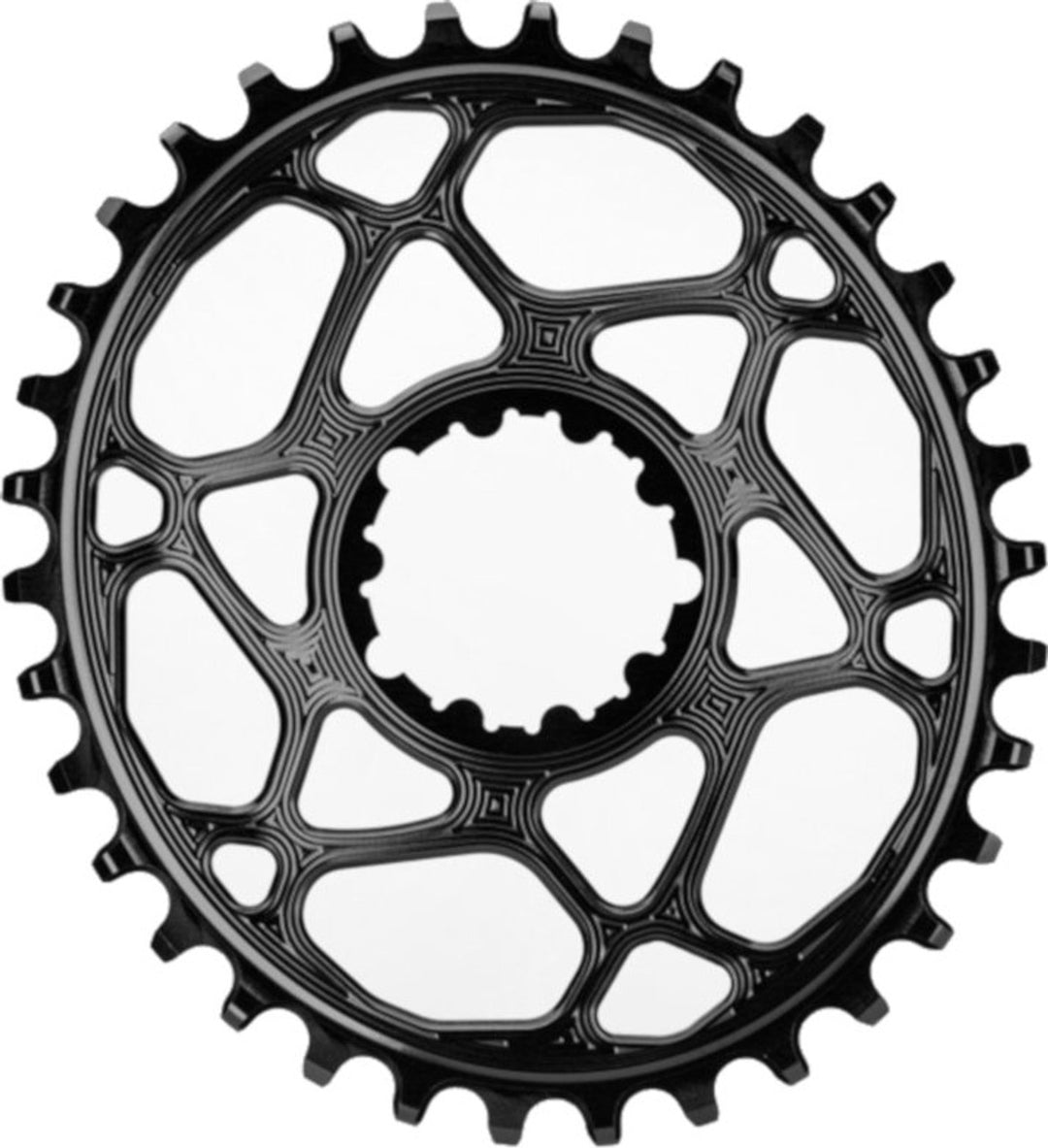 CHAINRING ABSOLUTE BLACK OVAL SRAM DM BOOST 36T BLACK