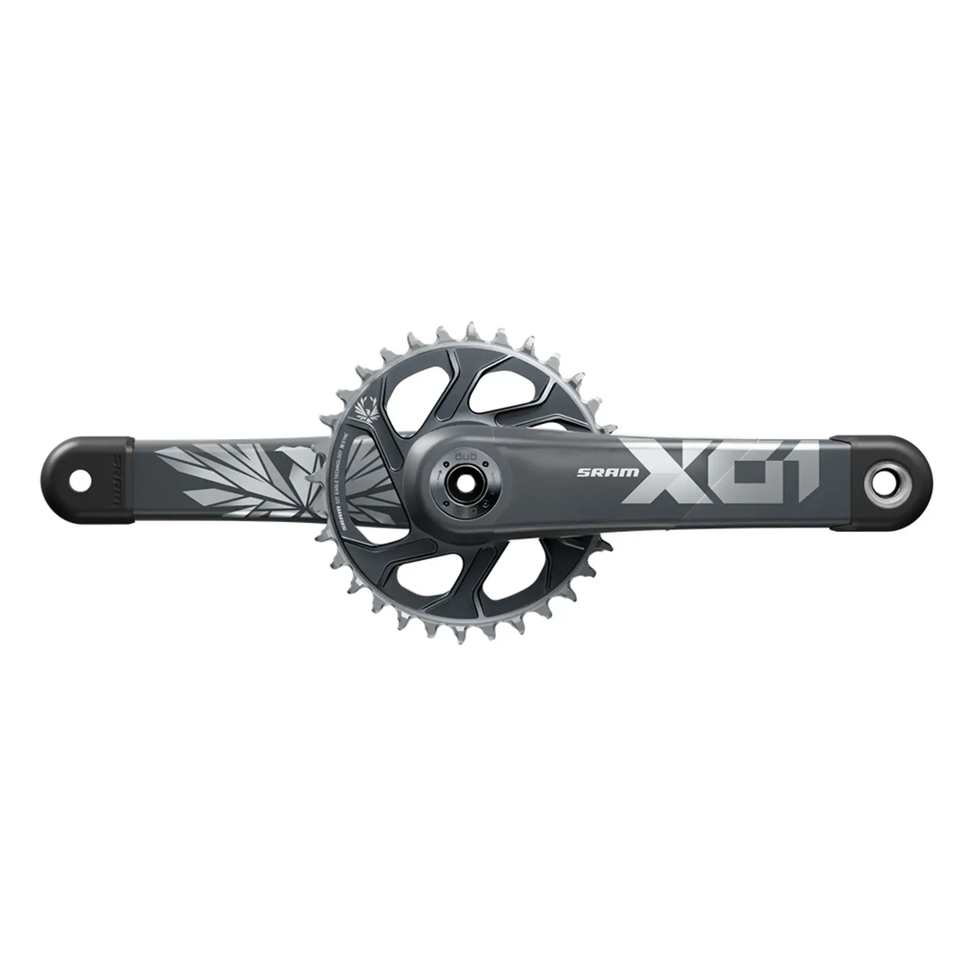 Sram X01 Eagle 175mm DUB 32T Crankset Lunar Polar