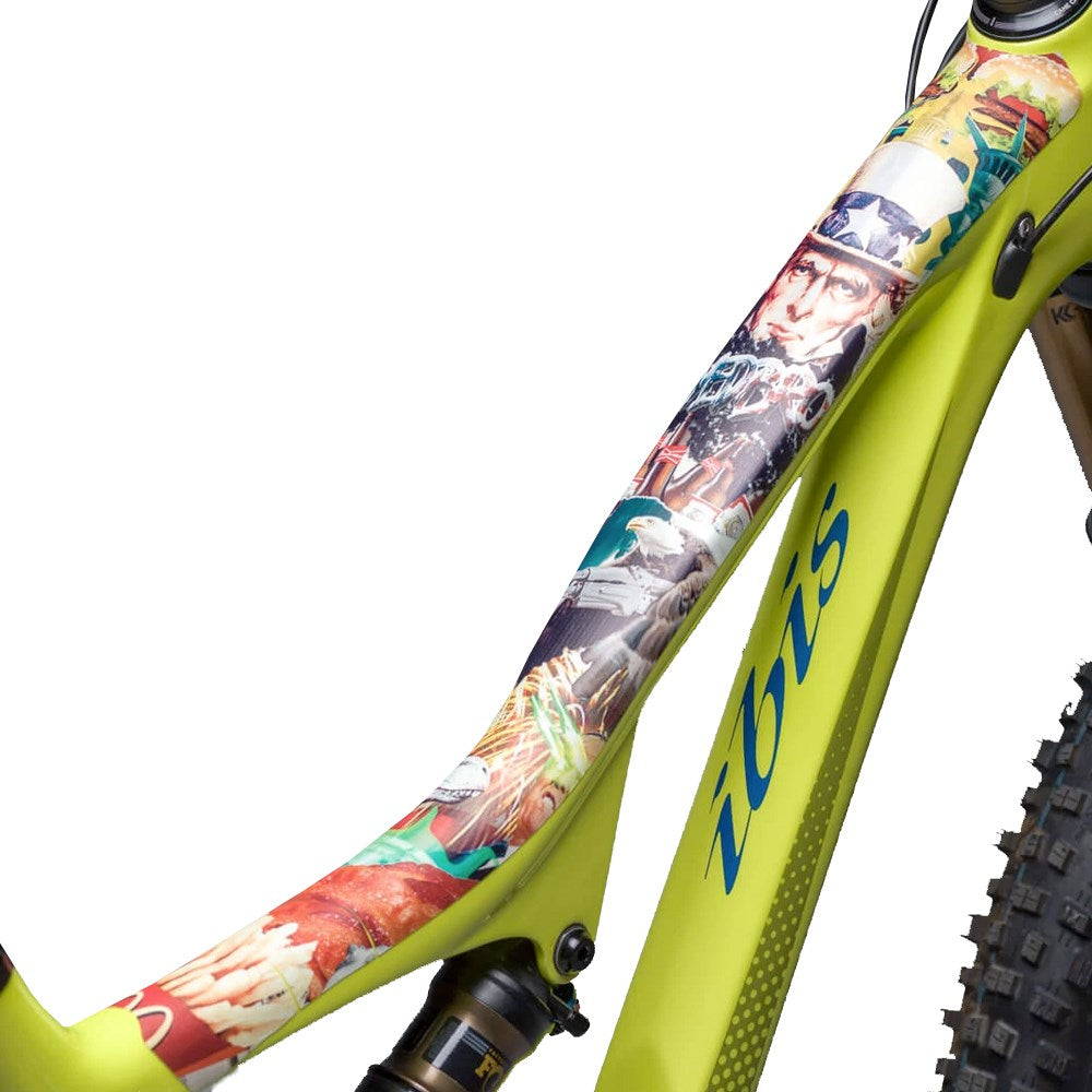 DyedBro Frame Protection Wrap Merica Fck Yeah