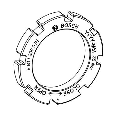 Bosch Lockring (BDU4XX/BDU31YY/BDU37YY/BDU38YY)