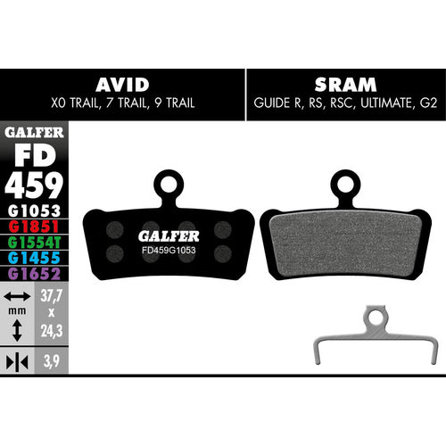 Galfer Sram Guide/XO Trail FD459 (G1053) Standard Brake Pads