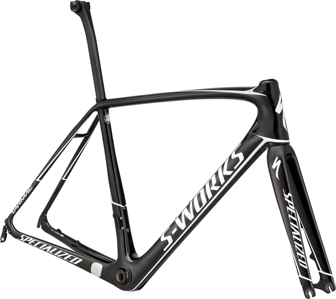 2017 Specialized S-Works Tarmac Disc Satin / Gloss Project Black Frameset 56