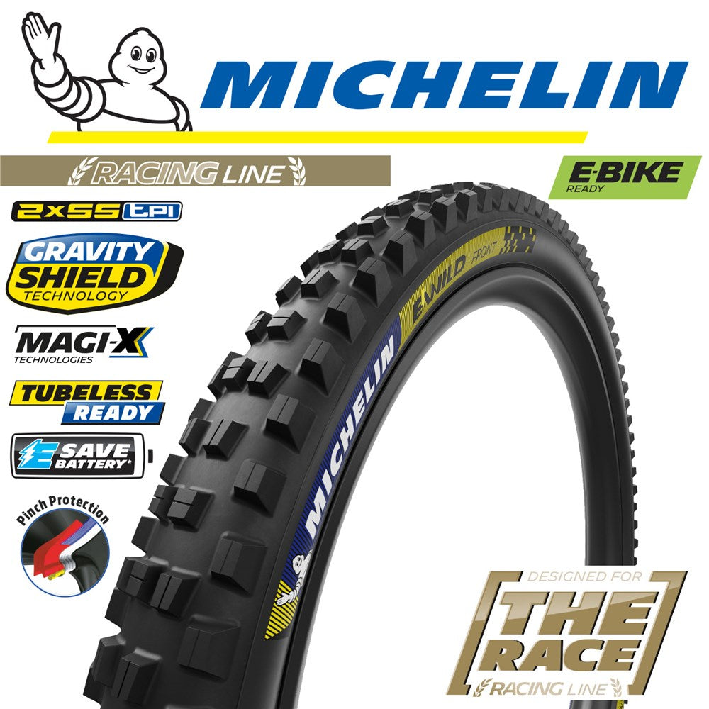 Michelin E-Wild Race Line Front 29" x 2.6 Tyre