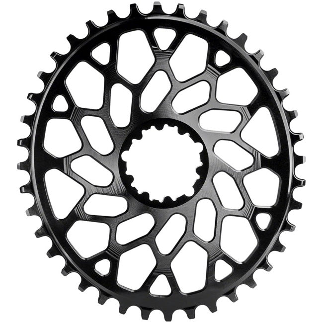 AbsoluteBLACK Sram CX Oval 46T DM Chainring Black
