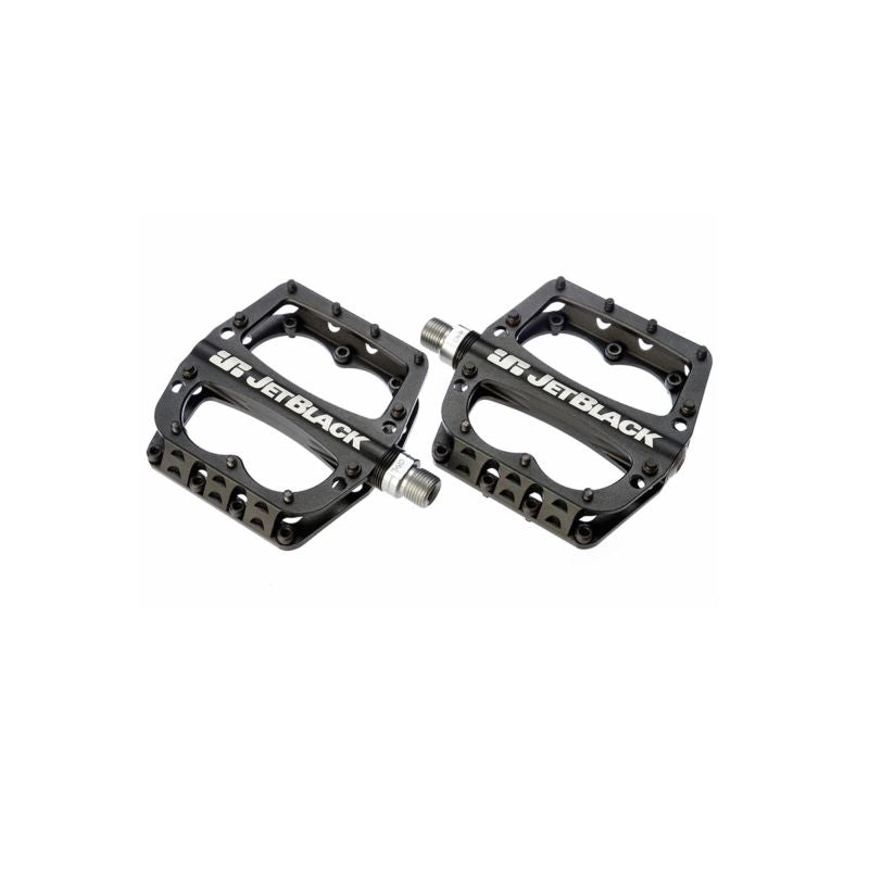 JetBlack SuperLight Low Profile Pedals Black