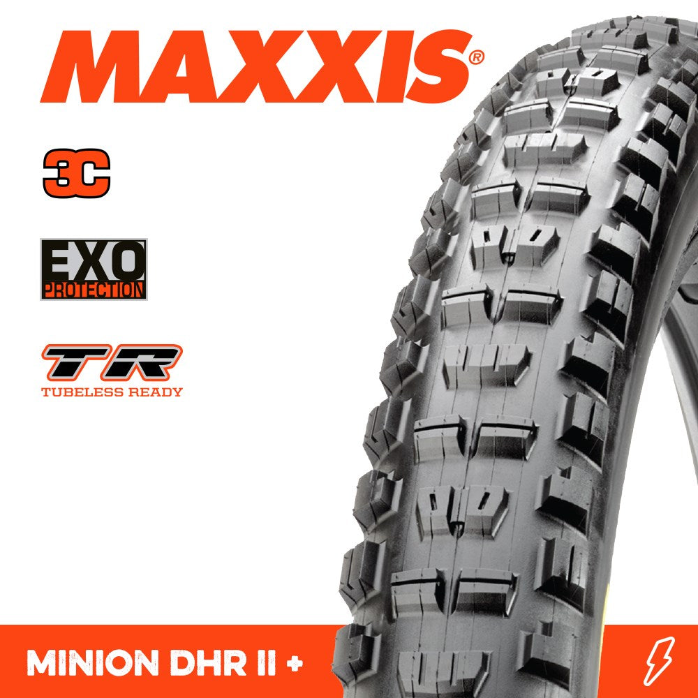 Maxxis Minion DHR II 27.5 x 2.8 Plus 3C Terra EXO E-25