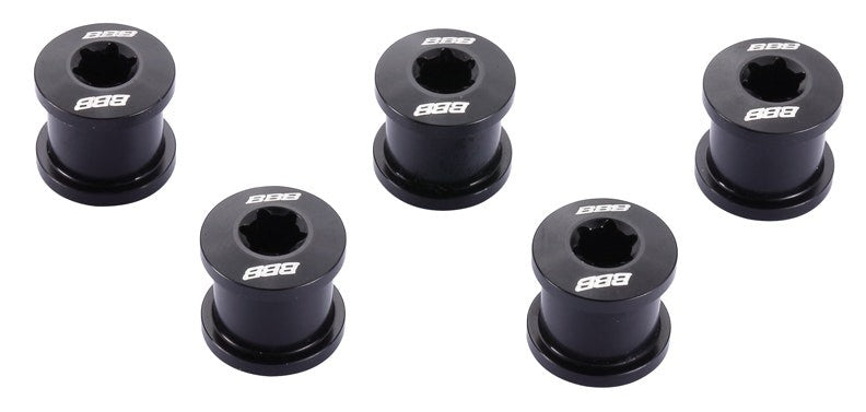 BBB BCR-51.BK HexStar Chainring Bolts 5Pcs