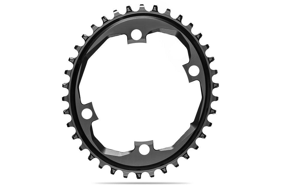 absoluteBLACK Sram Apex 1X Oval 38T Chainring Black