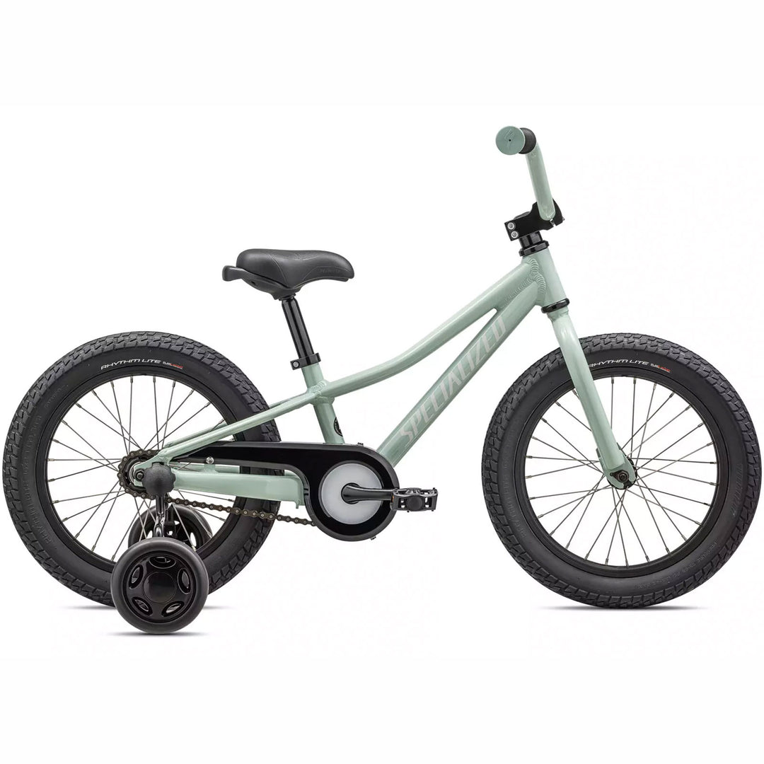 2024 Specialized Riprock Coaster 16" Gloss White Sage/Dune White (SCRATCHED BRAKE LEVER)