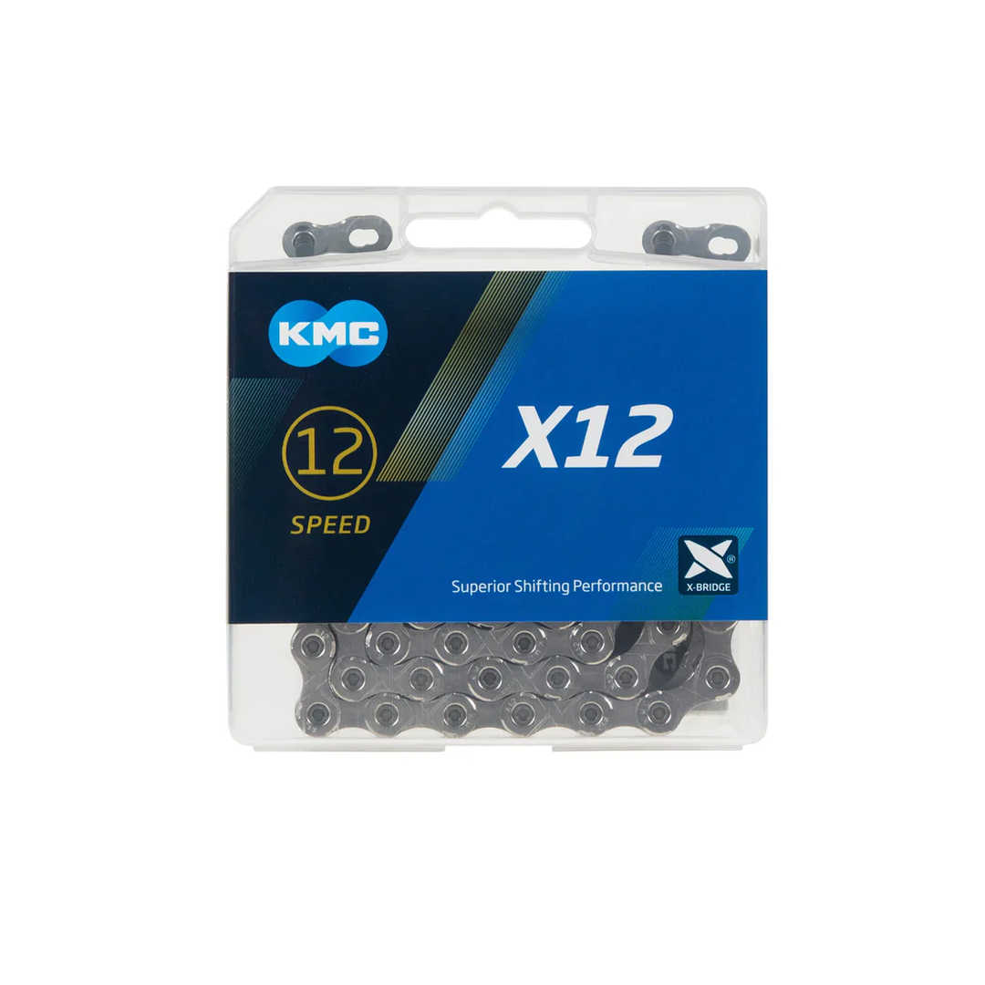 KMC X12 12Spd Chain Silver