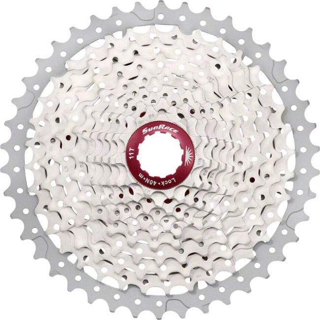 SunRace 11-50T 11Spd Cassette Silver
