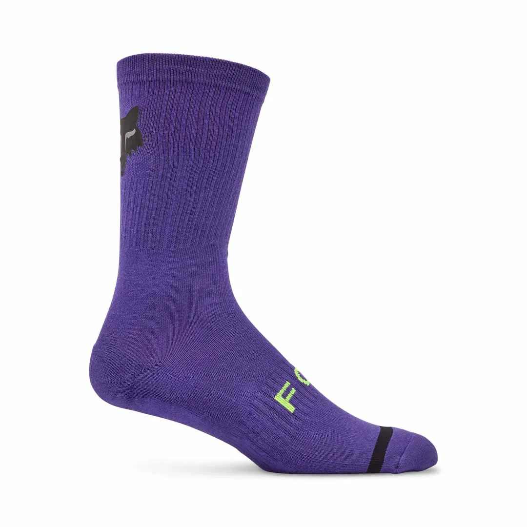 Fox Defend 8" Sock LUNAR SE