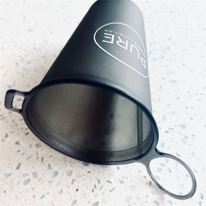 Pure Sports Collapsible Soft Cup 225ml Charcoal