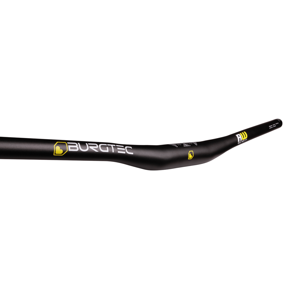Burgtec Ride Wide Alloy 35mm Bar 38mm Rise Black