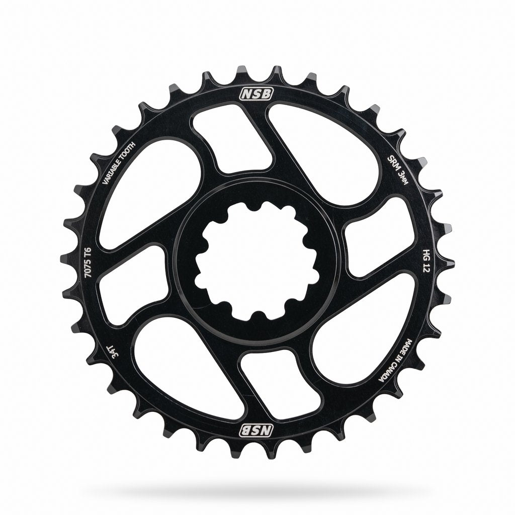 North Shore Billet 34T Sram DM 12Spd HG Chainring