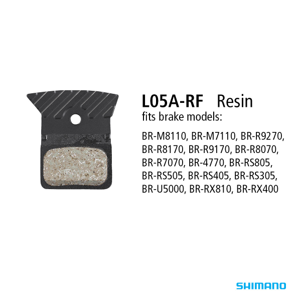 Shimano BR-R9270 L05A-RF Resin Pad W/Fin