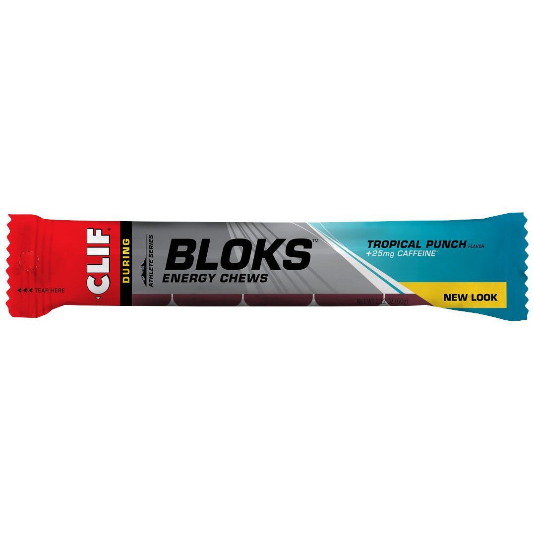 Clif Shot Bloks Tropical Punch 60g + 25mg Caffeine