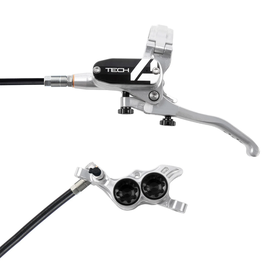 Hope Tech 4 E4 Rear Brake Silver/Black