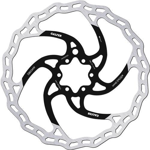 Galfer Wave 203 x 2.0mm 6-Bolt Rotor - MG003 Magnet Compatible