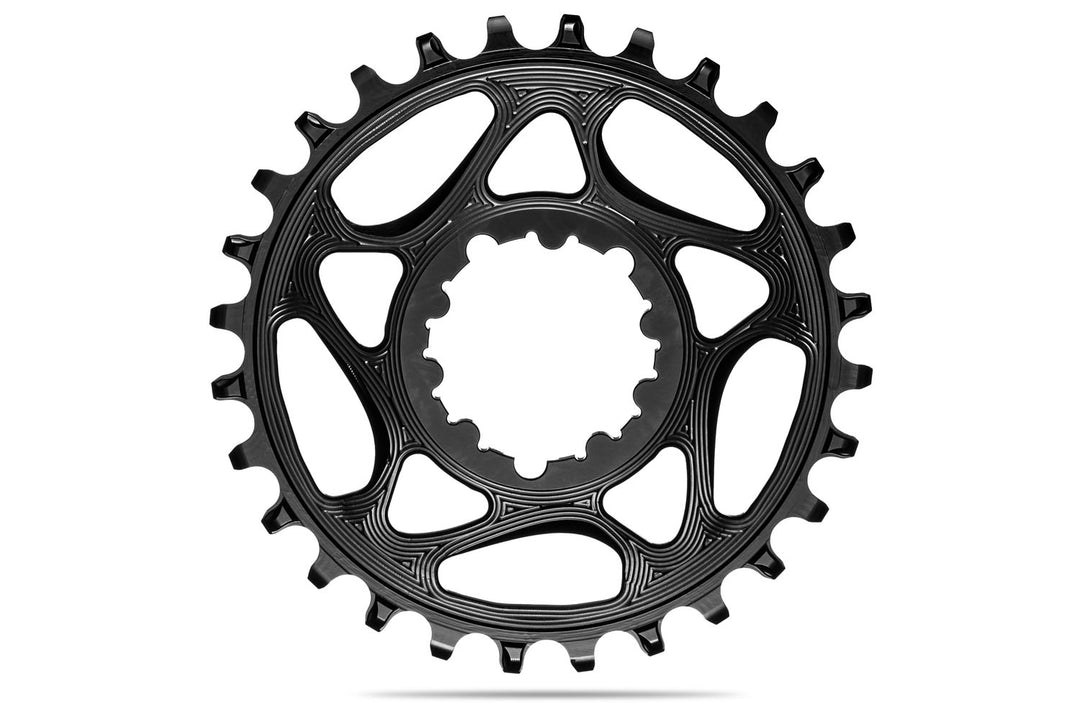 absoluteBLACK Sram Round DM GXP NW 32T Chainring Black
