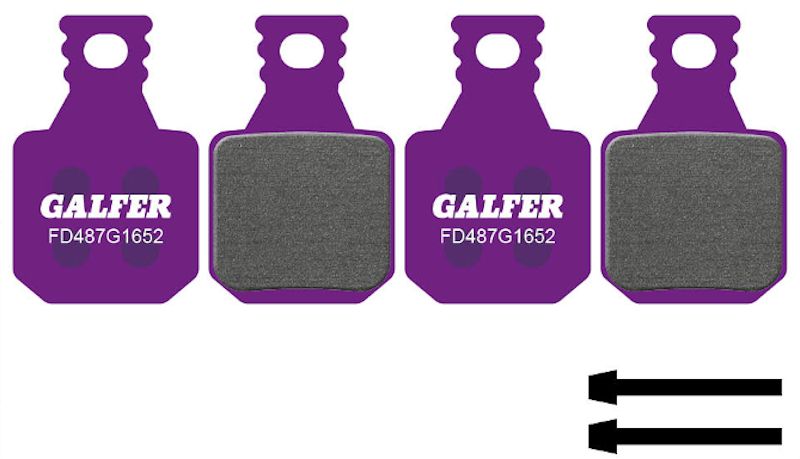 Galfer FD487 Magura MT5/MT7 G1652 E-Bike Brake Pads