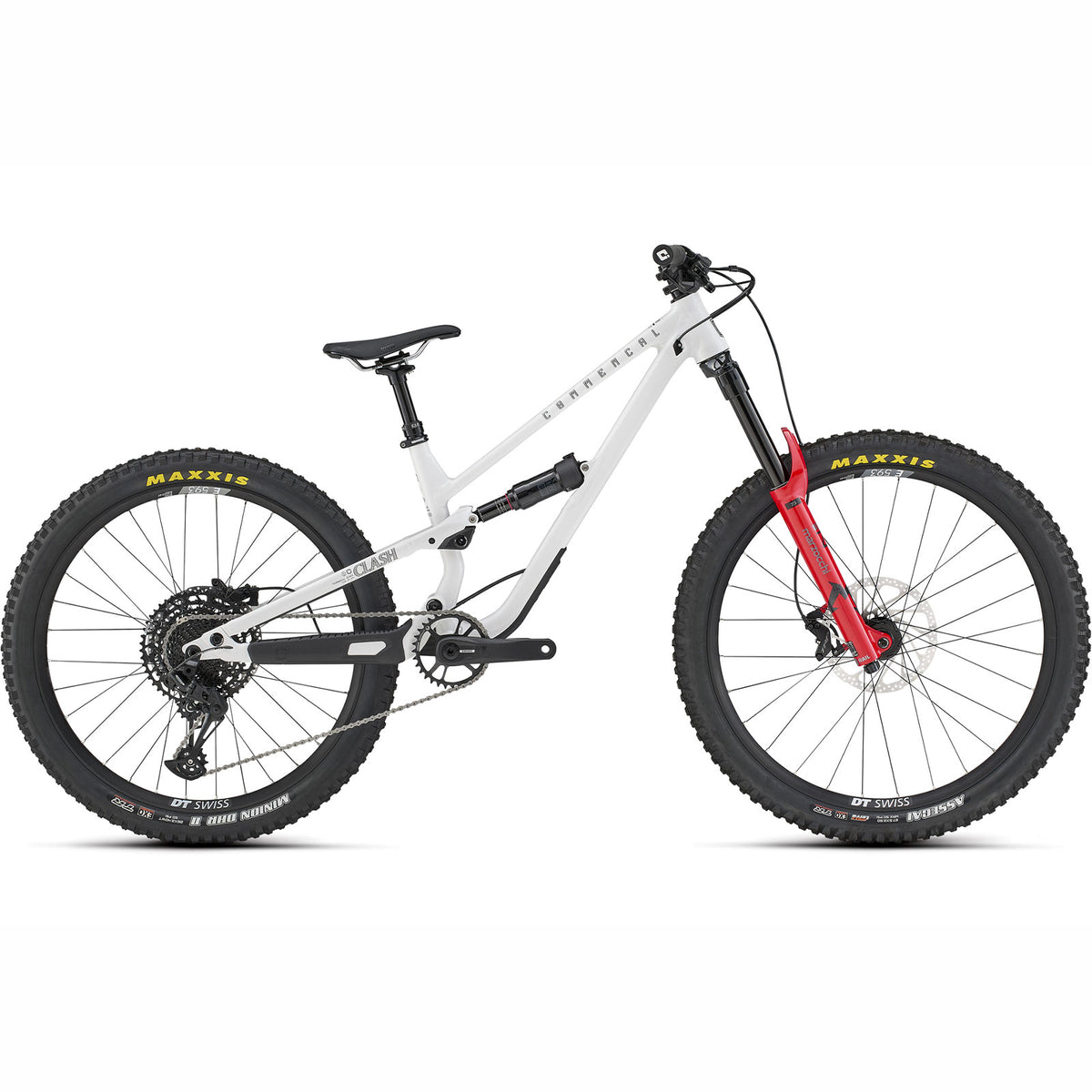 2027 Commencal Clash Pure White