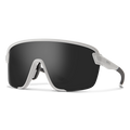 Smith Bobcat White + Chromapop Black Lens Glasses