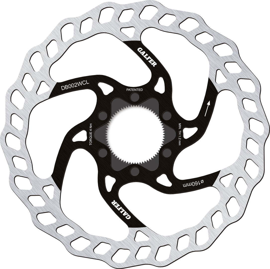 Galfer Wave Disc Fixed Centerlock 180 x 1.8mm