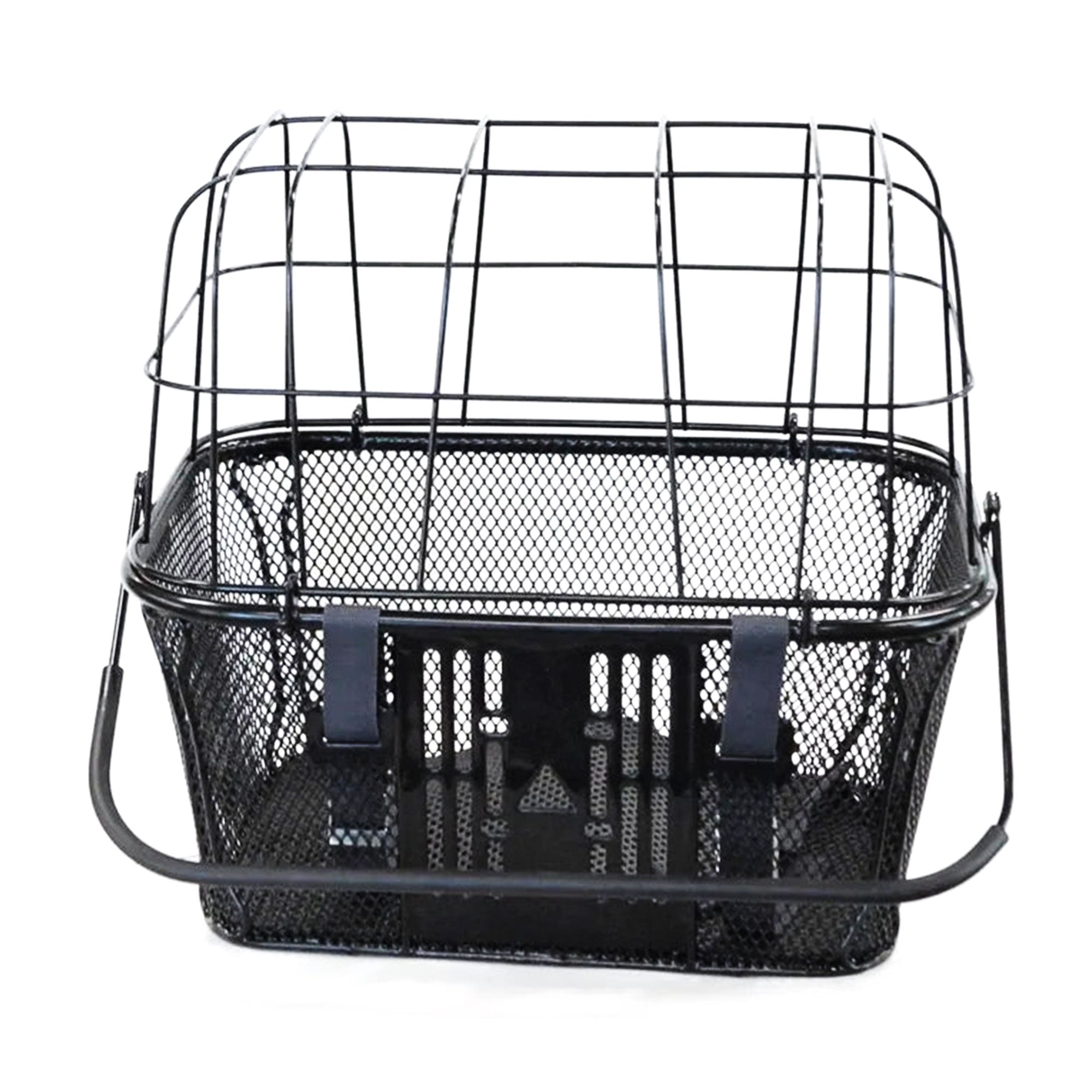 Front Pet Carrier Black Mesh With Lid
