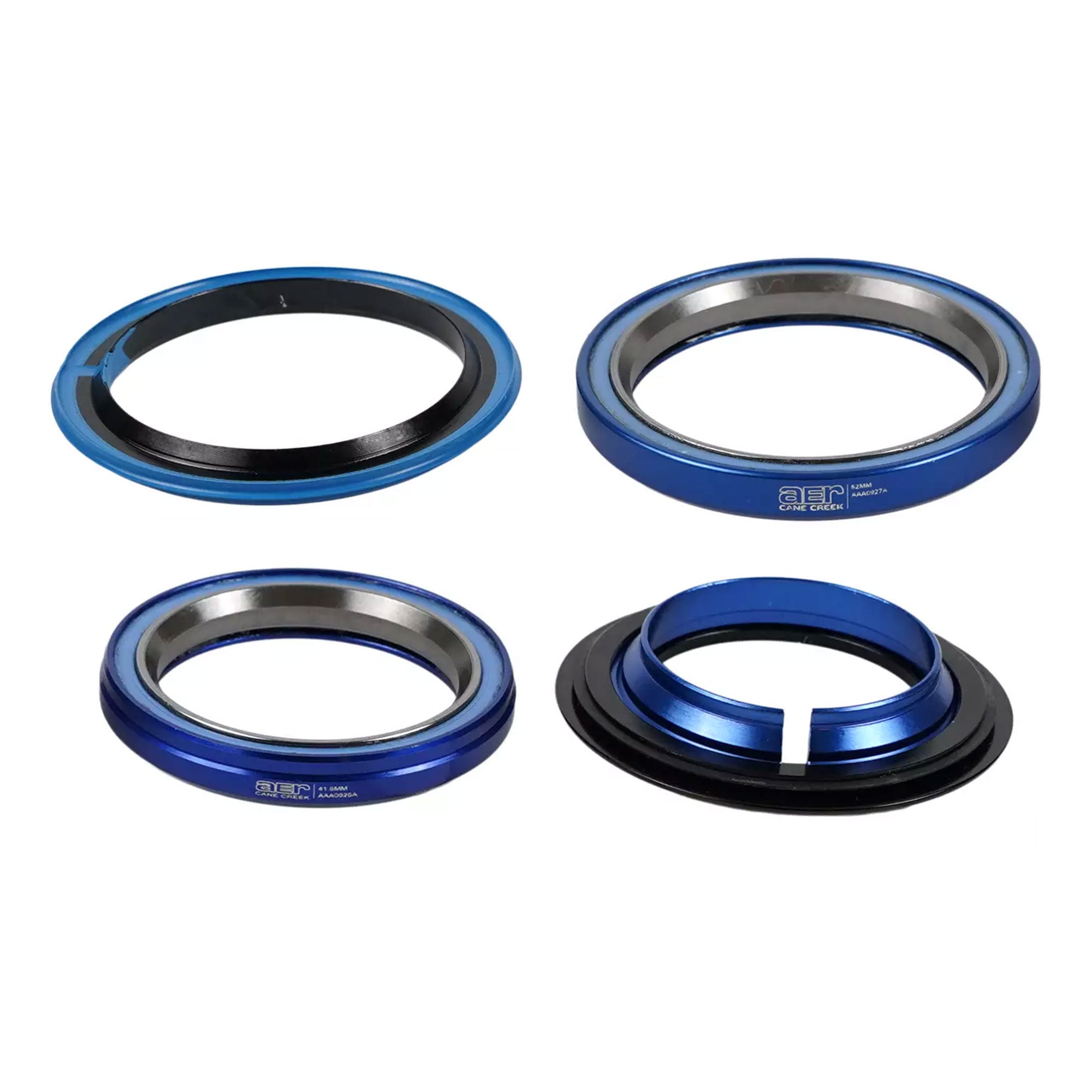 Specialized 1-1/8 Upper -1.5" Lower 36° x 45° 47mm Top Cover W/Alloy Crown Race (Cane Creek AER/CAA2016)