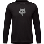 Fox Ranger Youth LS Jersey Fox Head Black