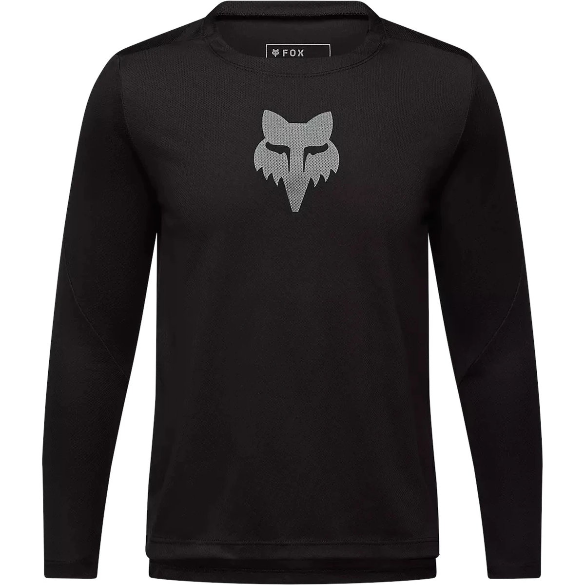 Fox Ranger Youth LS Jersey Fox Head Black
