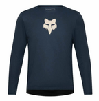 Fox Ranger Youth LS Jersey Fox Head Blue