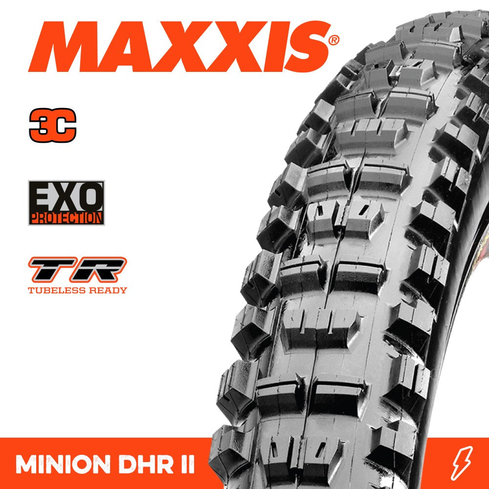 Maxxis Minion DHR II 29" x 2.30 3C Terra Exo TR Tyre