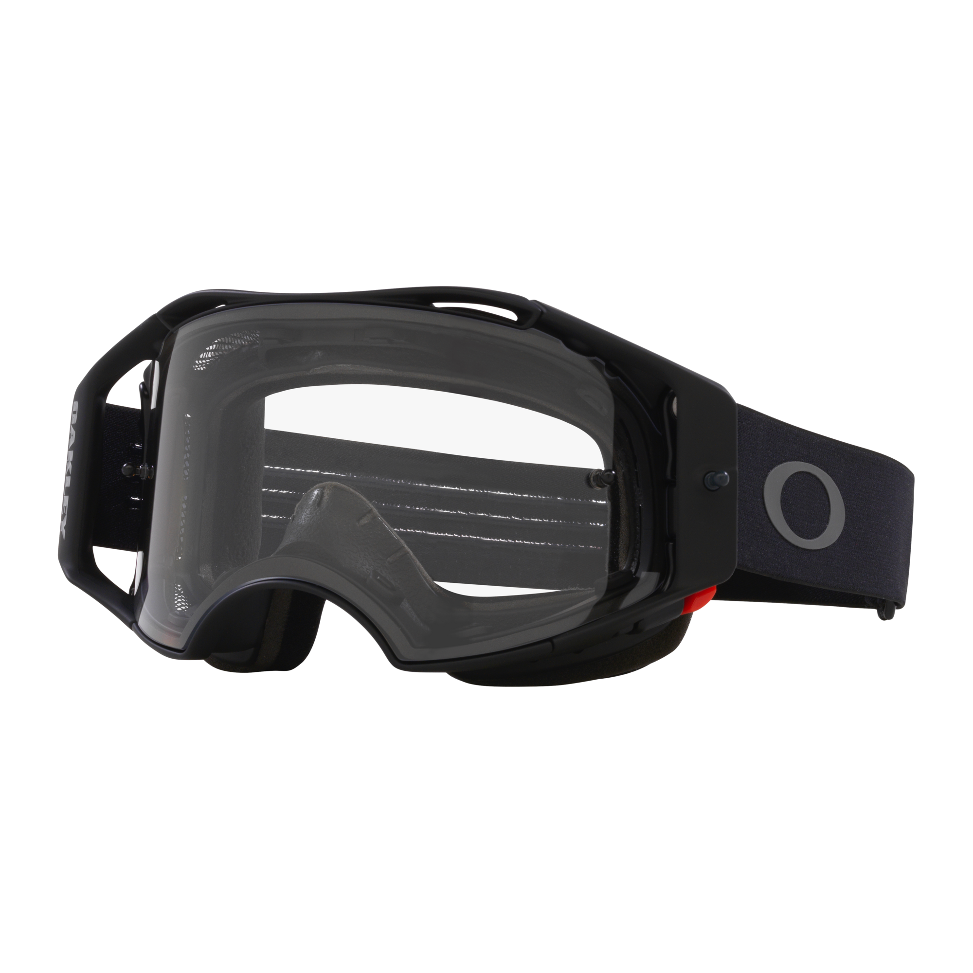 Oakley AirBrake Lite MX Matte Black W/Clear Lens