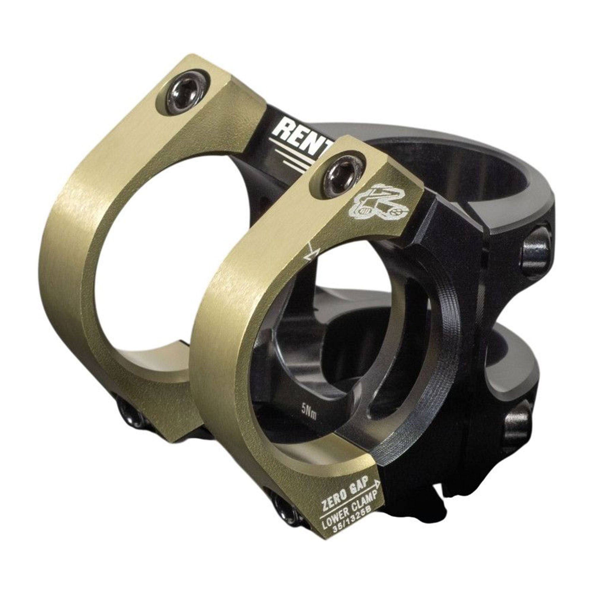 Renthal Apex Stem 35x50mm Black/Gold
