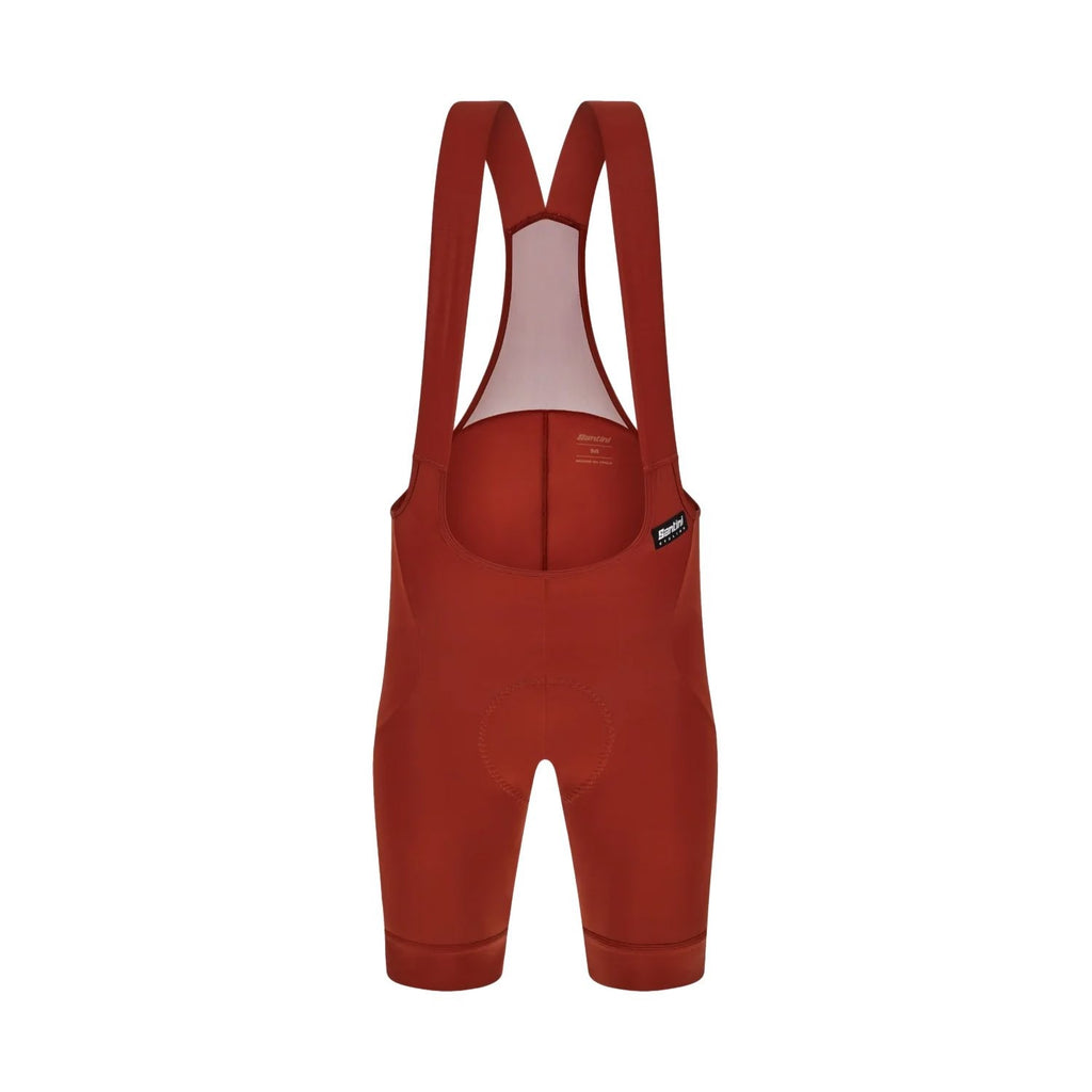 Santini Ready To Ride BIB Git Shorts Red