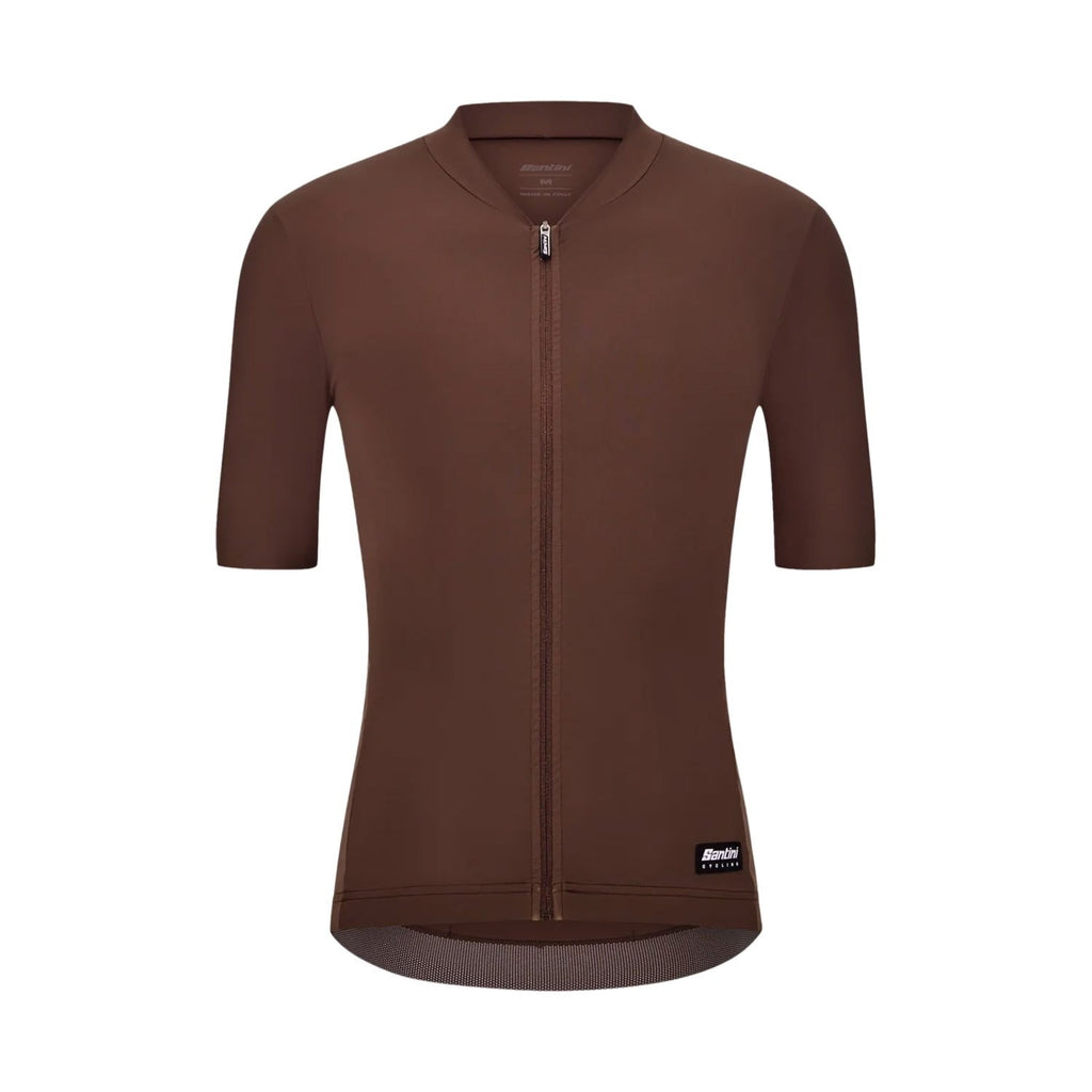 Santini Ready To Ride Summer SS Unisex Jersey Chocolate