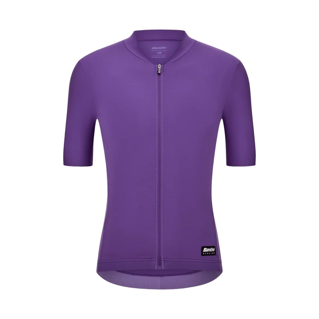 Santini Ready To Ride Summer SS Unisex Jersey Egg Plant