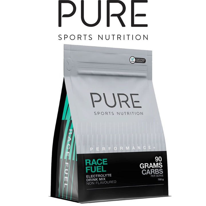 Pure Performance + Race Fuel Unflavoured 700g Pouch