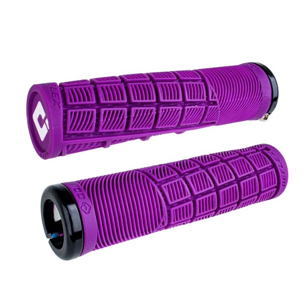ODI Reflex V2.1 Lock-On 135mm Grip Purple