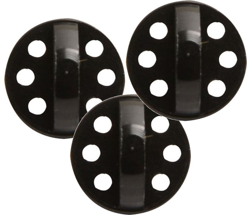 Troy Lee Designs A1 / A2 Visor Screw (3 Pack) Black